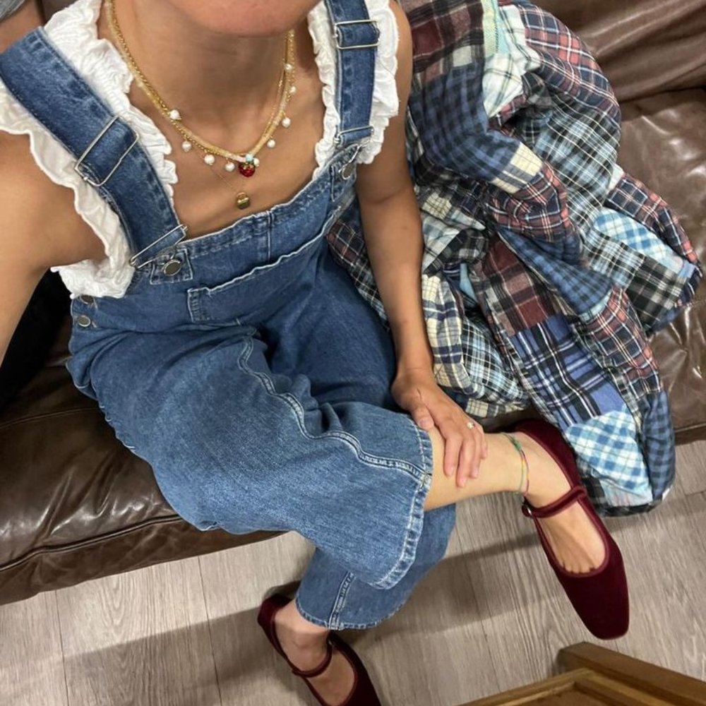 FOR LOVE & LEMONS Evelyn Embroidered Organza Crop Top Vest